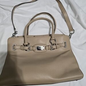 Michael Kors Tan Leather Satchel